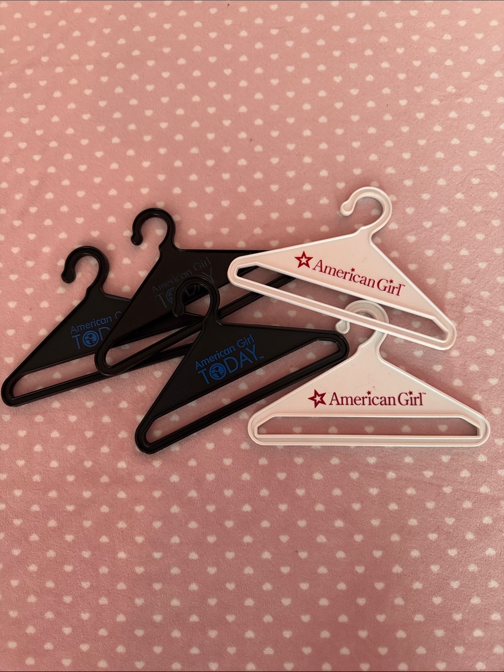 Set of 5 American Girl Doll Hangers